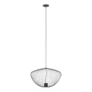 Sospensione industriale grigio scuro GU10 Pumpkin Nowodvorski