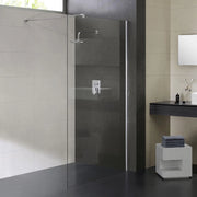 Parete Doccia Walk-In 100 cm in Cristallo Trasparente 8mm H198 Fosterberg Side