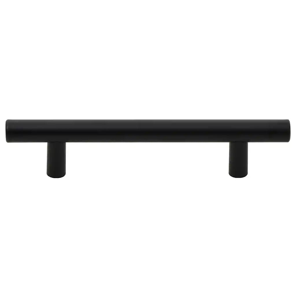 Maniglie per Mobili 10 pz Nere 96mm in Acciaio Inox CFW6335264
