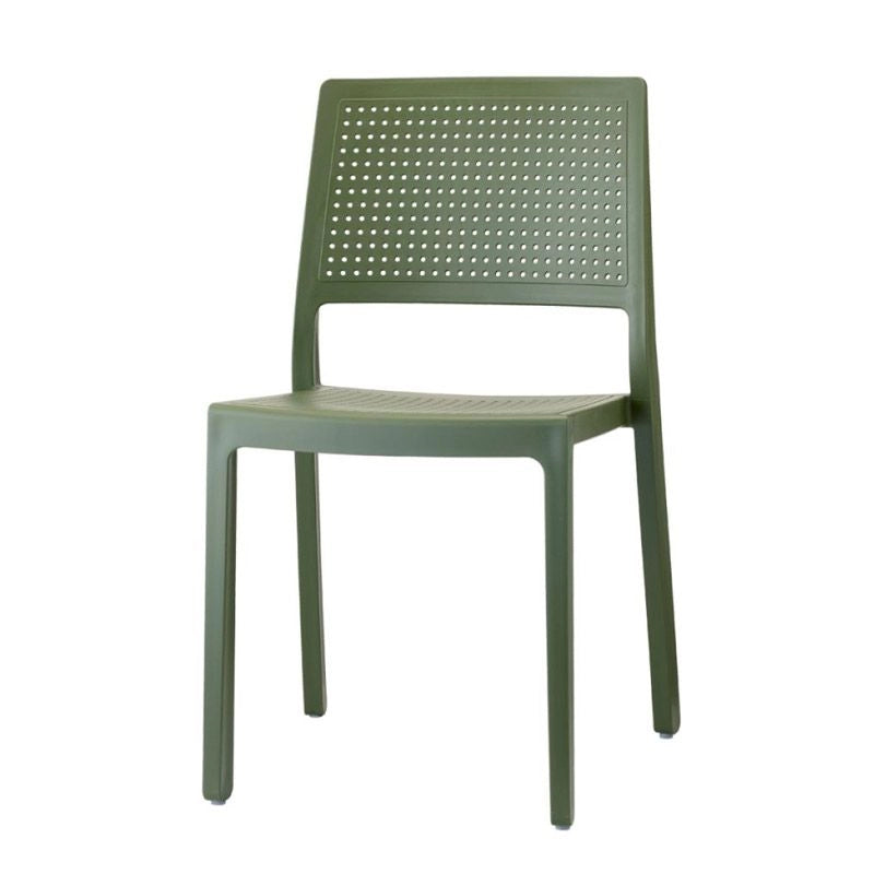 Sedia EMI in polipropilene by Scab - Sedia Emi In Polipropilene By Scab Grigio Chiaro Colore: Verde, Materiale: polipropilene
