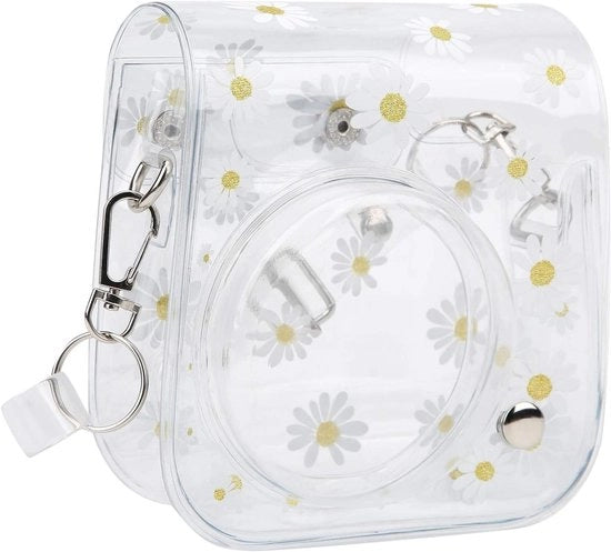 Accessori per Mini Fotocamere Instant - Translucido - Con Fodero a Spalla - Protezione Lenti - Custodia Protettiva