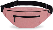Zakken unisesso con cinturino regolabile, con connessione per cuffie, 4 tasche con chiusura a righello