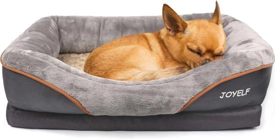 Cuscino di Supporto per Cani - Letto e Banca per Cani Piccoli con Copertura Rimovibile e Lavabile - Giocattolo con Suono come Regalo