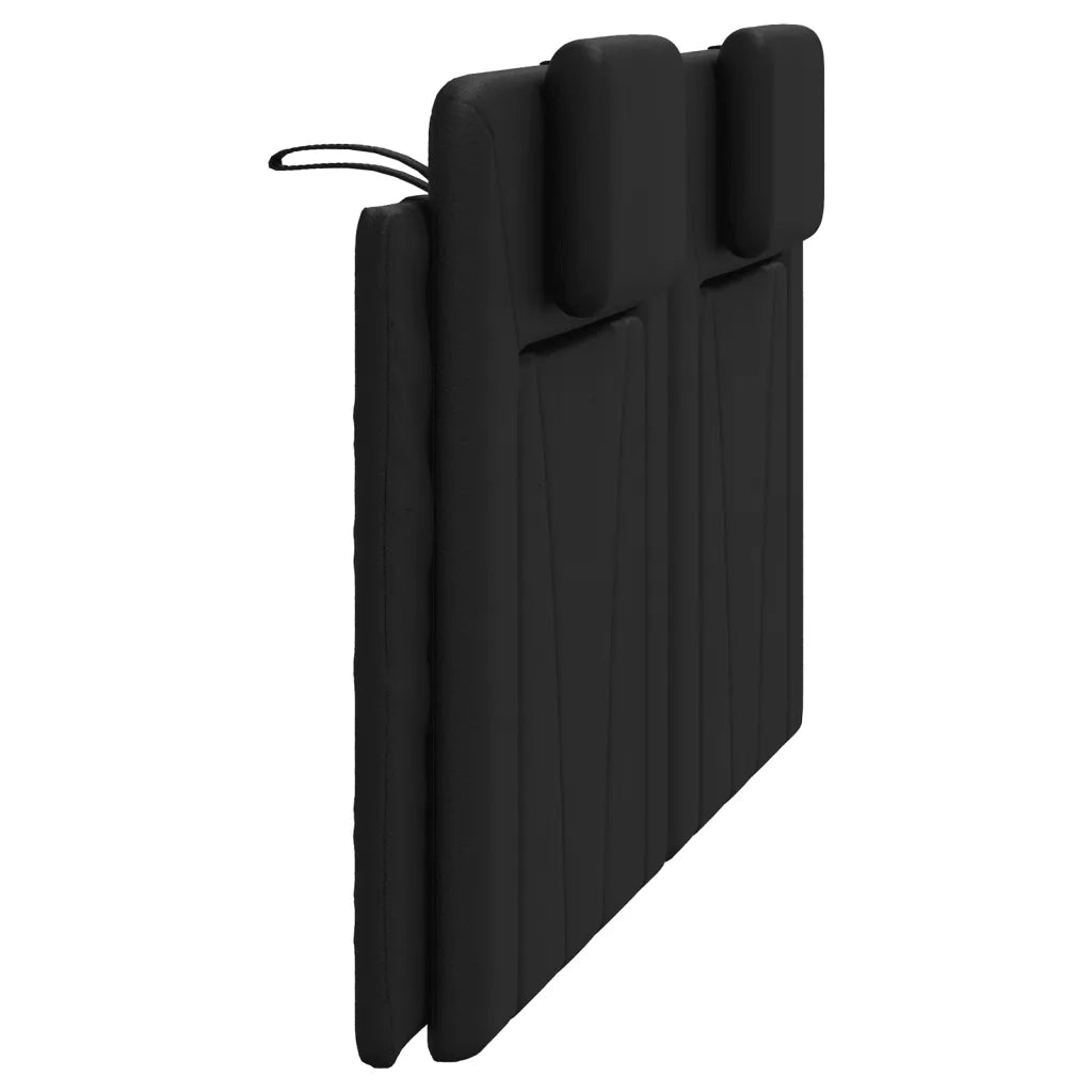 Cuscino Testiera Viana Nero 160 cm in Similpelle CFW3464063