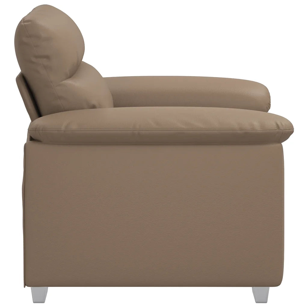 vidaXL Poltrona Cappuccino 60 cm in Similpelle
