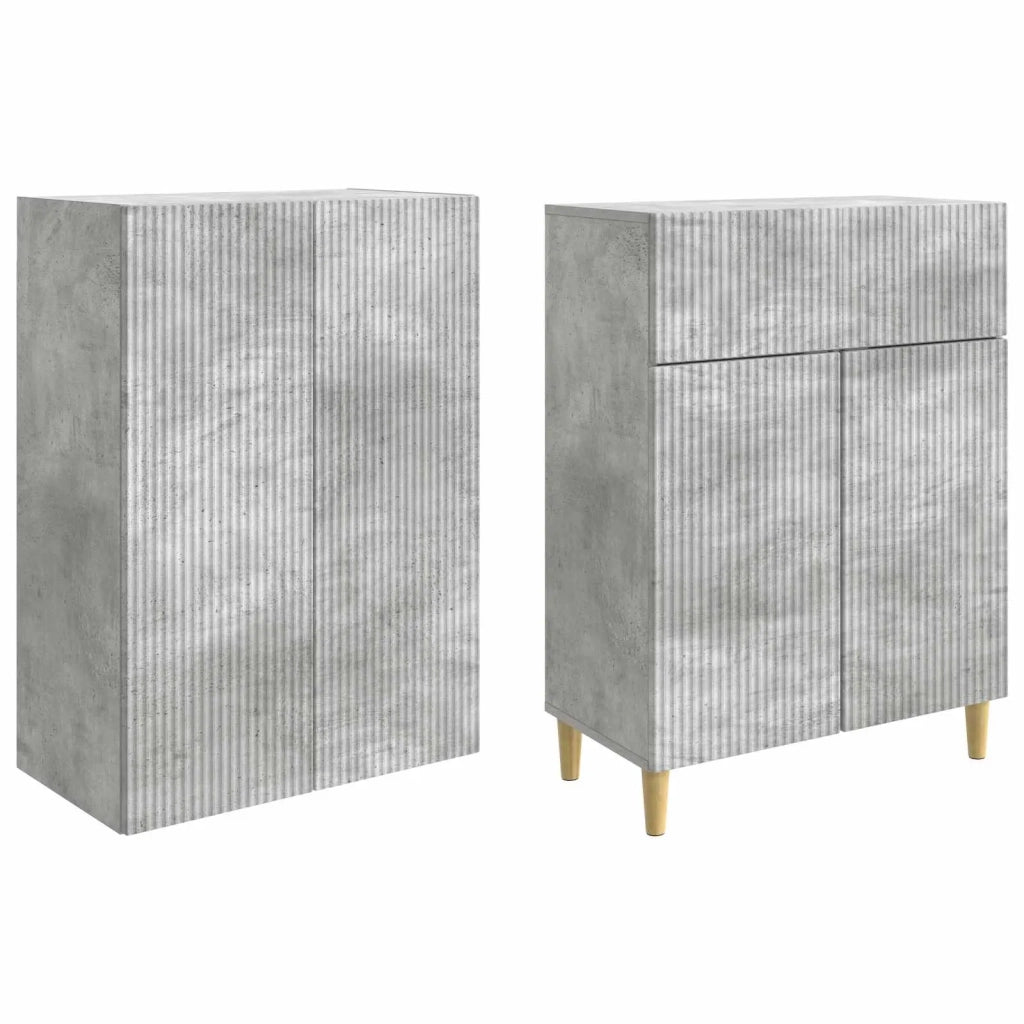 Set di armadi 2 pcs Grigio Cemento 66 x 34,5 x 90 cm 3416586