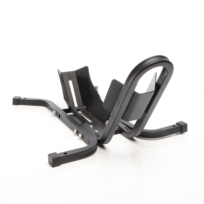 Cavalletto alzamoto per ruota anteriore, pneumatici da 17-21 pollici con larghezza 90-130 mm