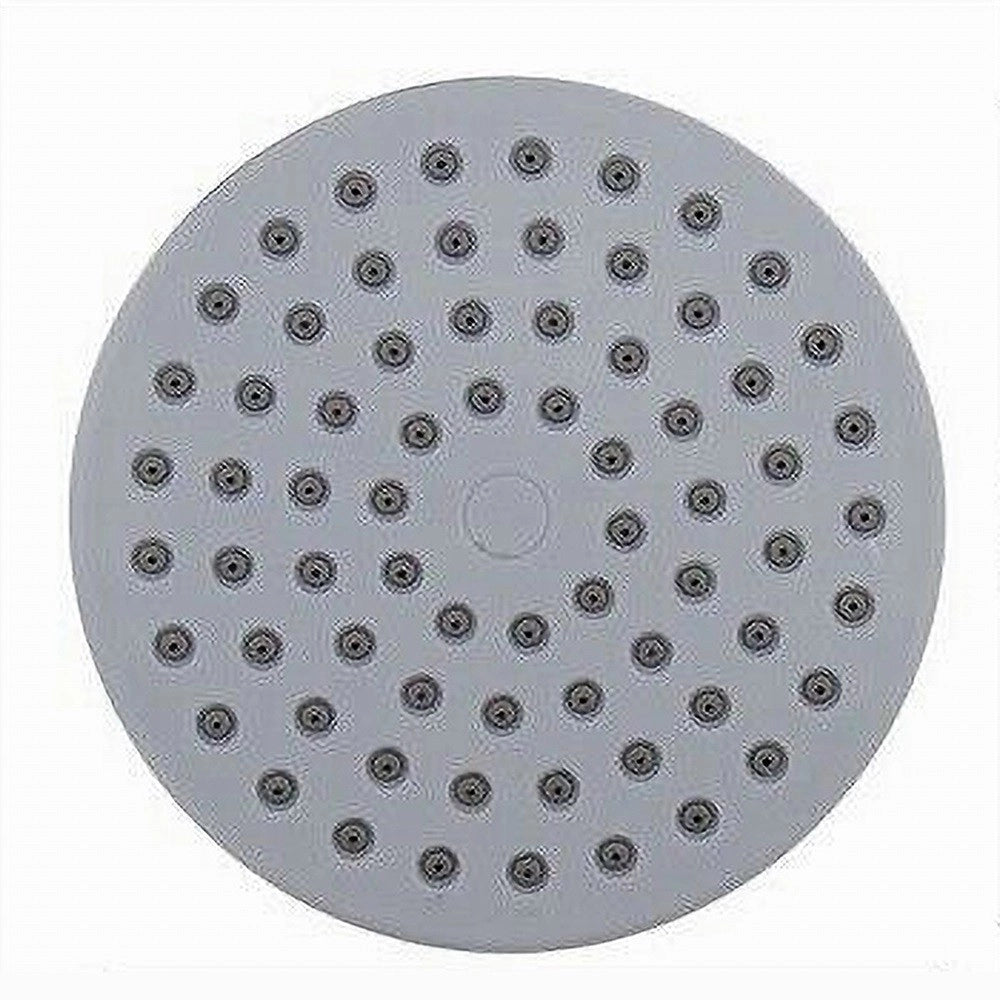 Trade Shop - Soffione Per Doccia Rotondo 11 Cm Ugelli Fori Bagno Miscelatore Attacchi 69284 -