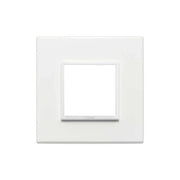 21642.17 Placca 2M Bianco Totale Eikon