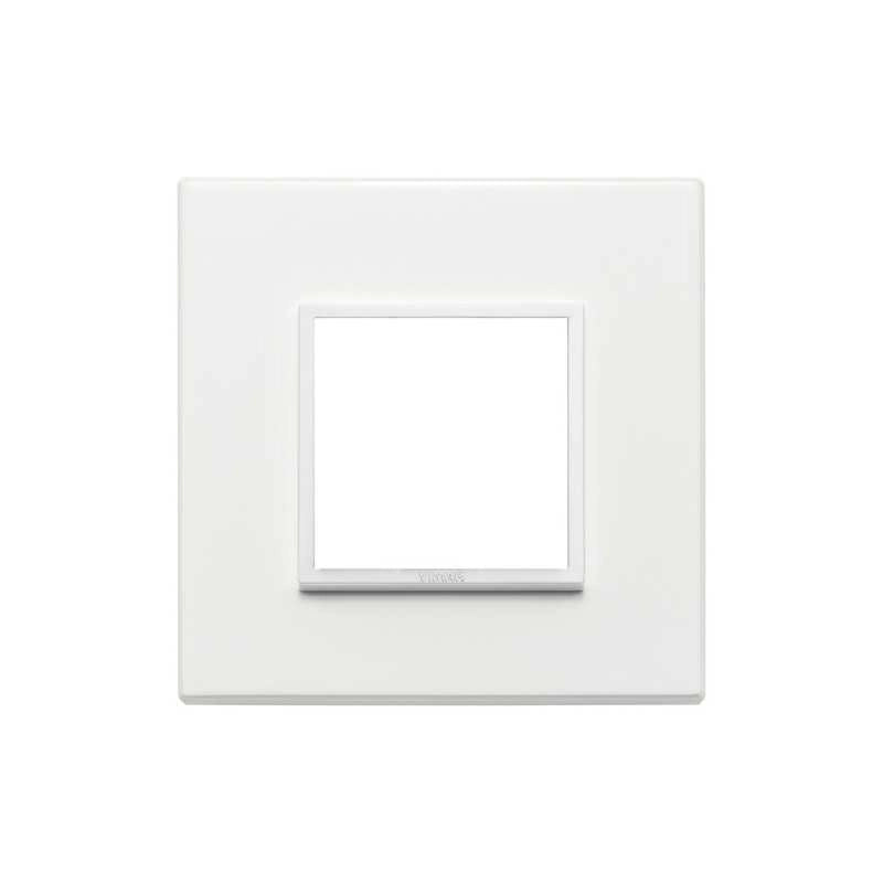 21642.17 Placca 2M Bianco Totale Eikon