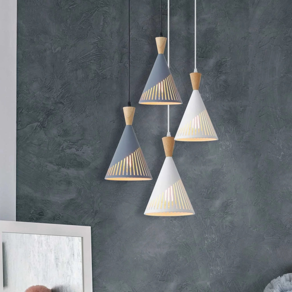 LÚZETE - LAMPADA DA SOFFITTO BIANCA ELNA