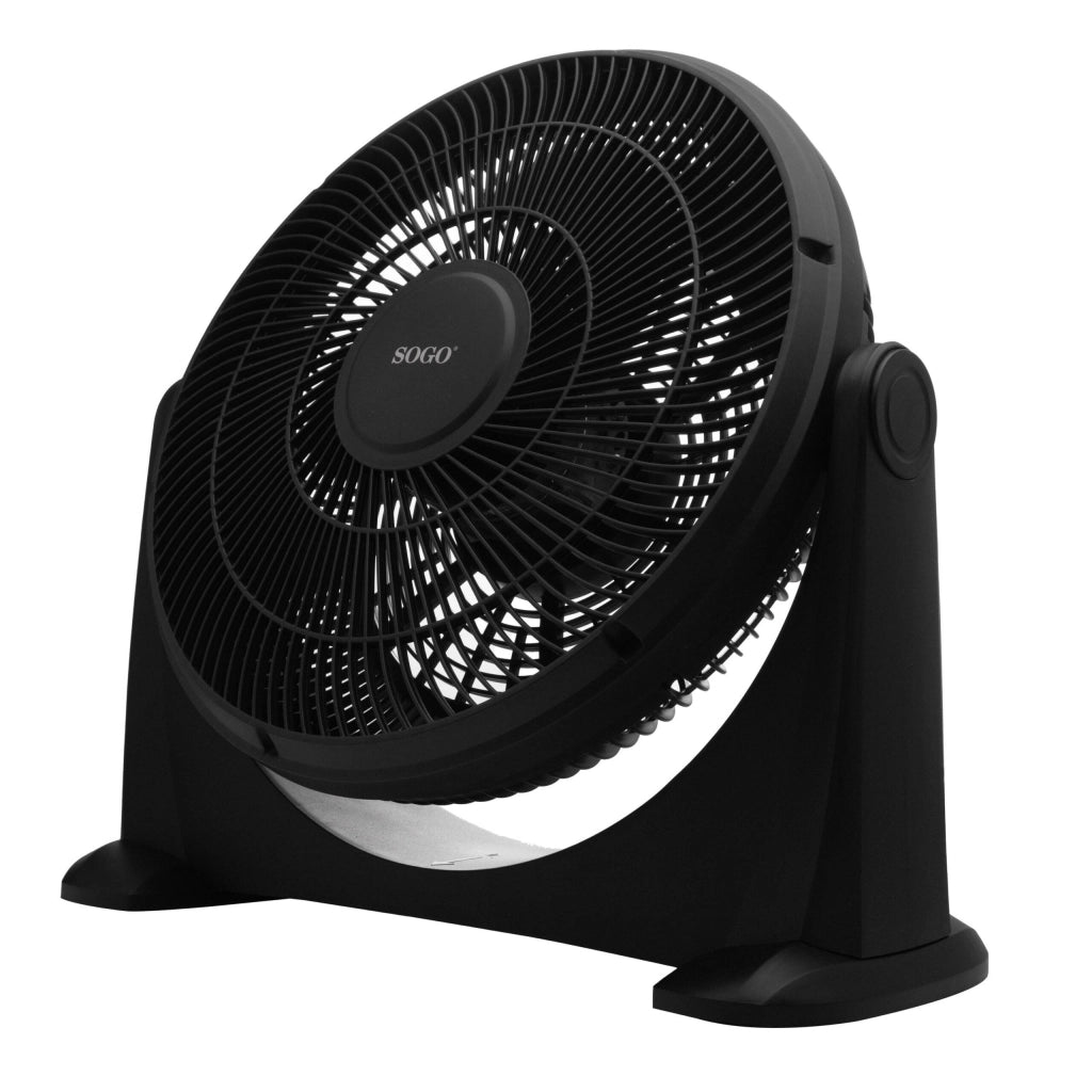Ventilatore da terra industriale 50cm, 3 velocità 125W, griglia oscillante multidirezionale silenzioso - SOGO