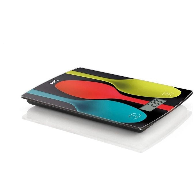 Laica KS1035 bilancia da cucina Multicolore Superficie piana Rettangolo Bilancia da cucina elettronica