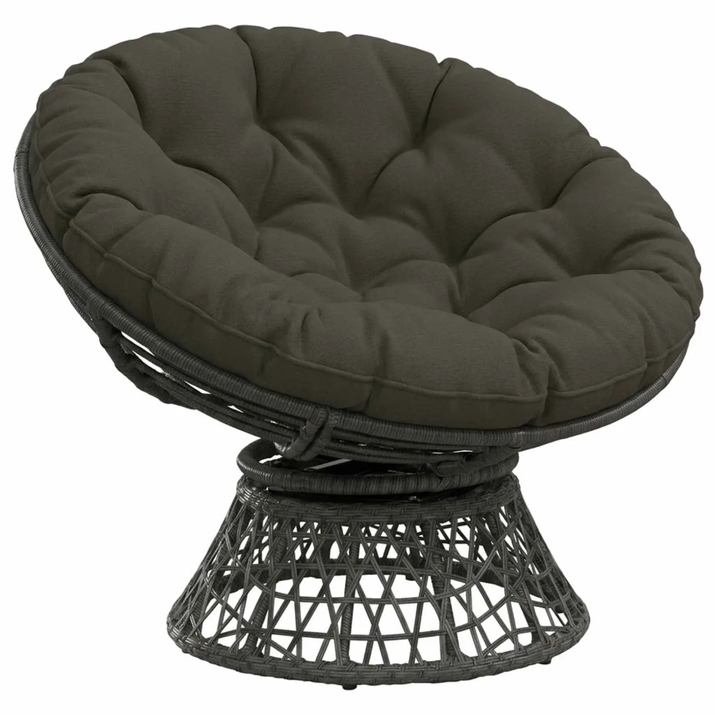 Cuscino per Sedia Appesa VIANEN 100% Poliestere Antracite 953995