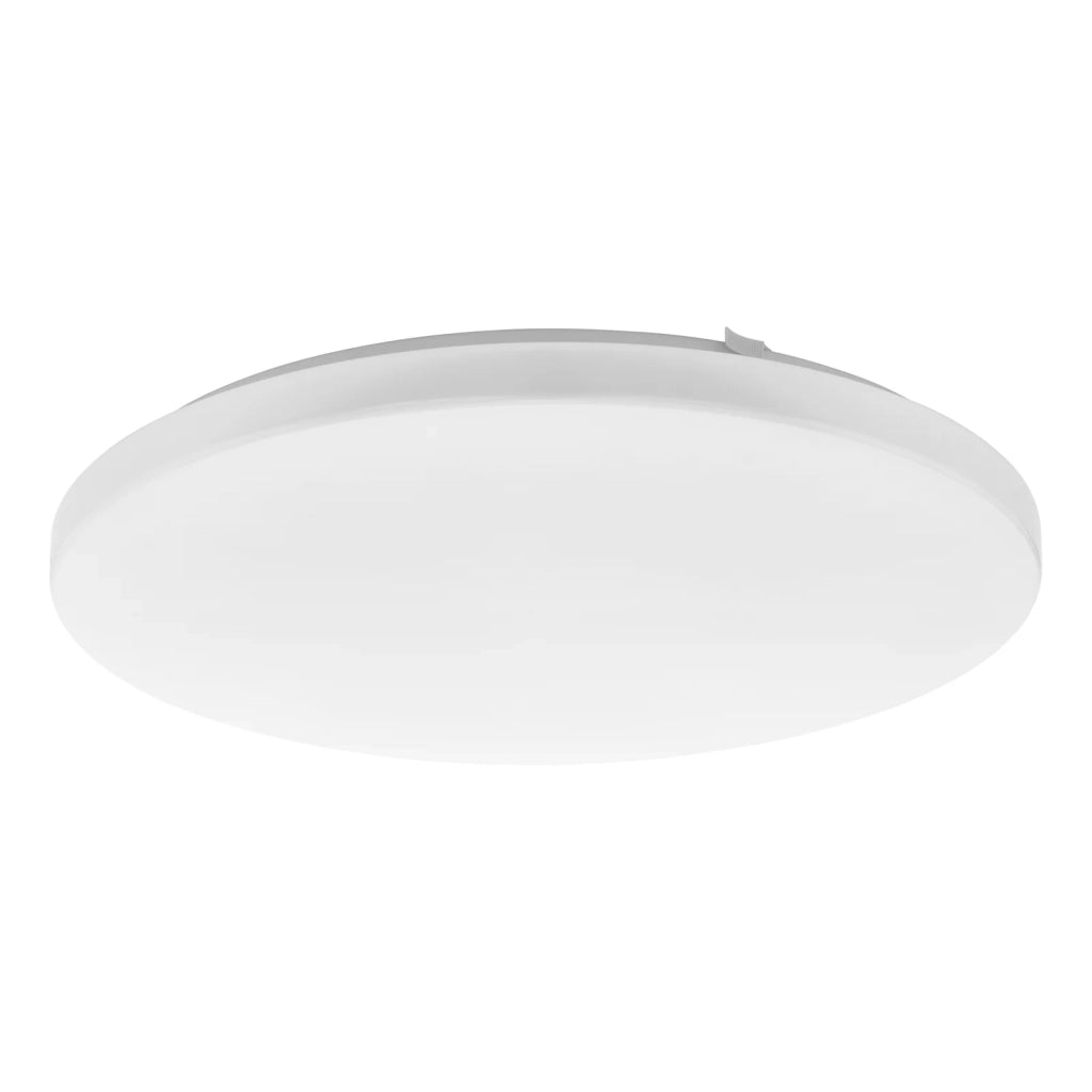 Plafoniera Moderna Frania-Z Acciaio Bianco Plastica Led 24W Ip20