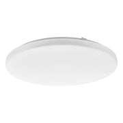 Plafoniera Moderna Frania-Z Acciaio Bianco Plastica Led 24W Ip20