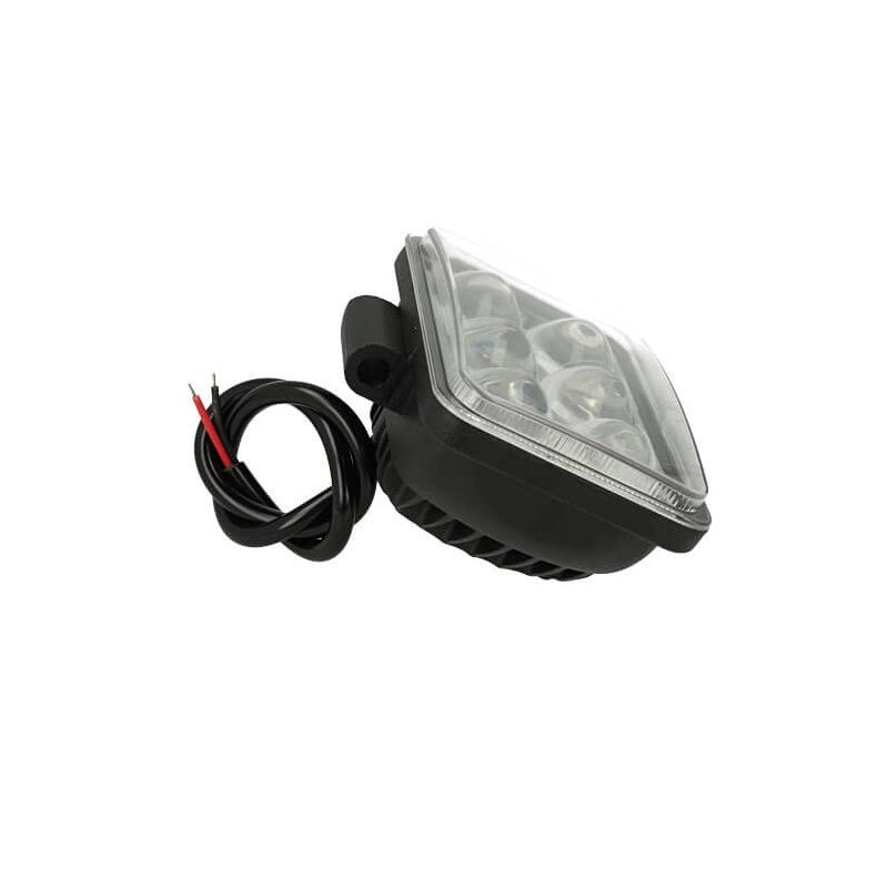 Fanale Rettangolare 18W DRL Daylight Led Work Light Faro Da Lavoro 9V 12V 24V 36V 48V 60V 6X3W IP67