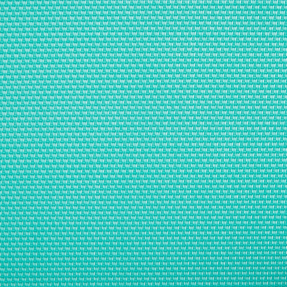 Lettino prendisole da giardino Sedile sintetico turchese Struttura in alluminio 198 x 61 cm Schienale reclinabile regolabile con ruote Patio