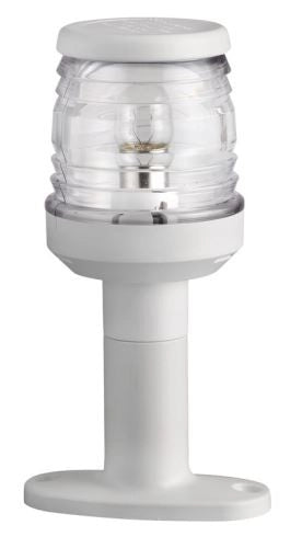 FANALE 360°BIANCO corto con base d'appoggio