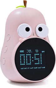 Alarme sveglia per bambini con funzione di allenamento del sonno, timer e ricarica USB - Rosa