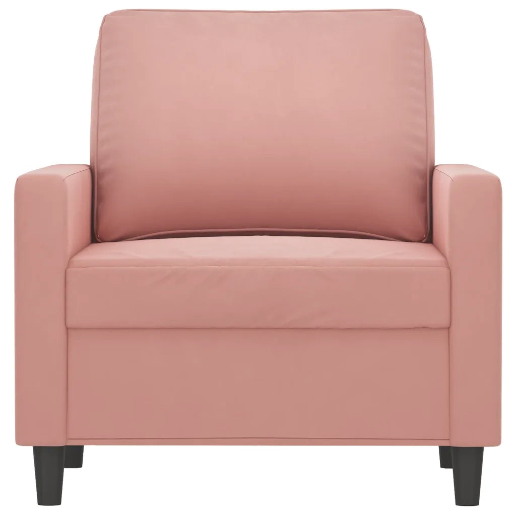 Poltrona Rosa 60 cm Velluto 348728