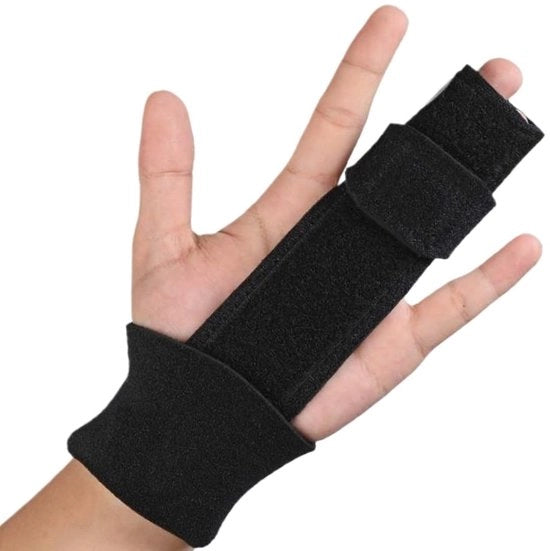 Supporto per dita flessibile - Articolo per dita - Protezione per dita - Splint per dita - Protezione per dita contro l'artrite - Piastra di alluminio - Benda per dita