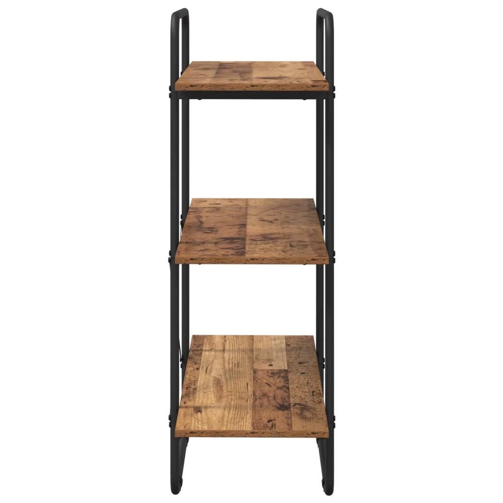 Libreria 3 livelli 80 x 35 x 105 cm PB Legno di quercia 8007820