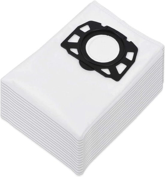 Sacchi aspiratore - Adatto per Kärcher - 8 pezzi - Per aspiratore a filtro piano Karcher - Sacchi aspiratore premium - Per Karcher WD4 WD5 WD6 MV4 MV5 MV6 Sostituzione sacchi aspiratore sacchi aspiratore