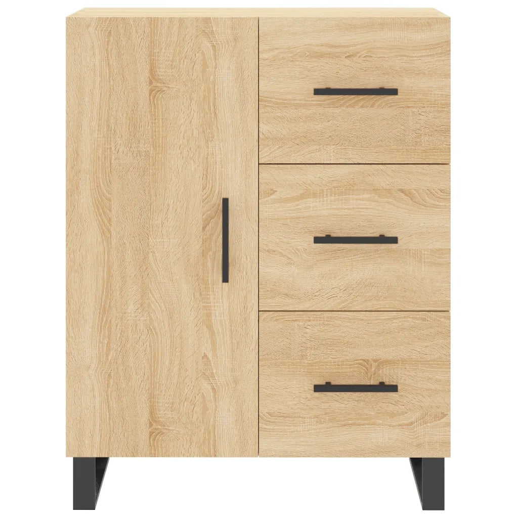 Credenza Rovere Sonoma 69,5x34x180 cm in Legno Multistrato 3195926