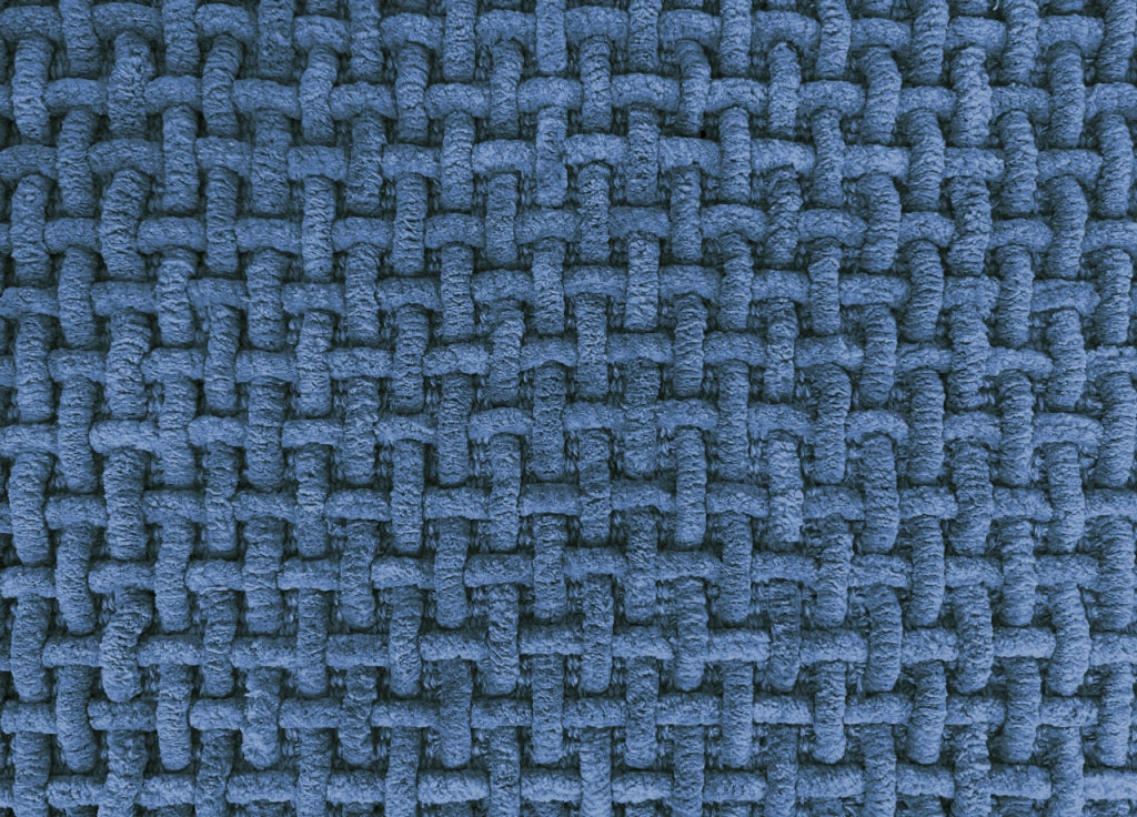 Tappeto Bagno Doccia Antiscivolo In Microfibra Super Assorbente Osaka - Parure 3 Pezzi - Azzurro