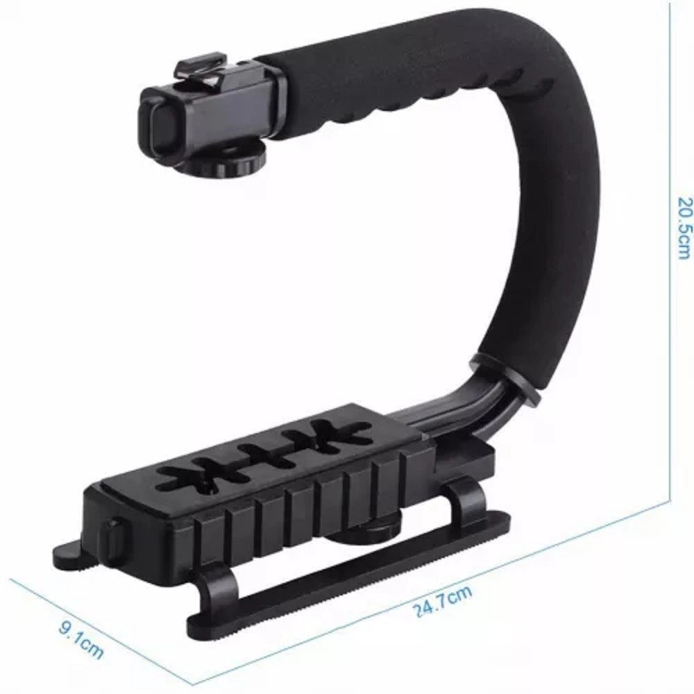 Trade Shop - Stabilizzatore Professionale Per Video Fotocamera Portatile Zu01 Steadycam U-grip -