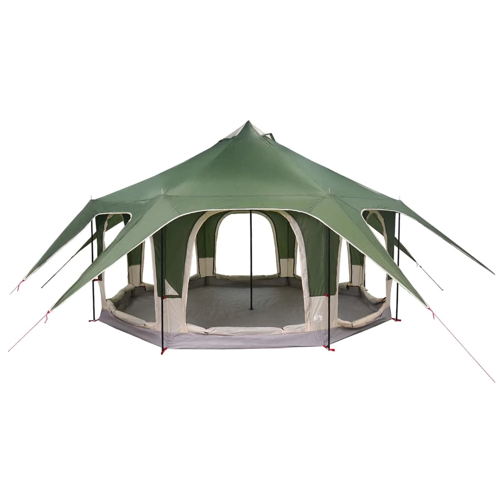 Tenda Familiare-Tenda da campeggio Verde 5 persone