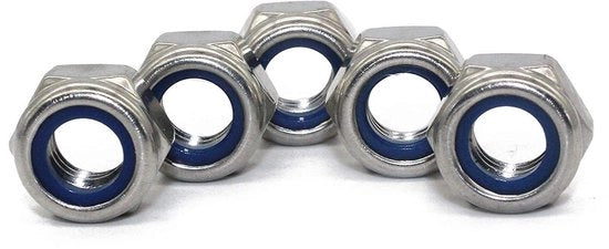 Viti a 6 facce autoallentanti - M24 - DIN 985 - Acciaio inossidabile A2 - Viti a chiusura - Viti a blocco - V2A [1 pezzo]