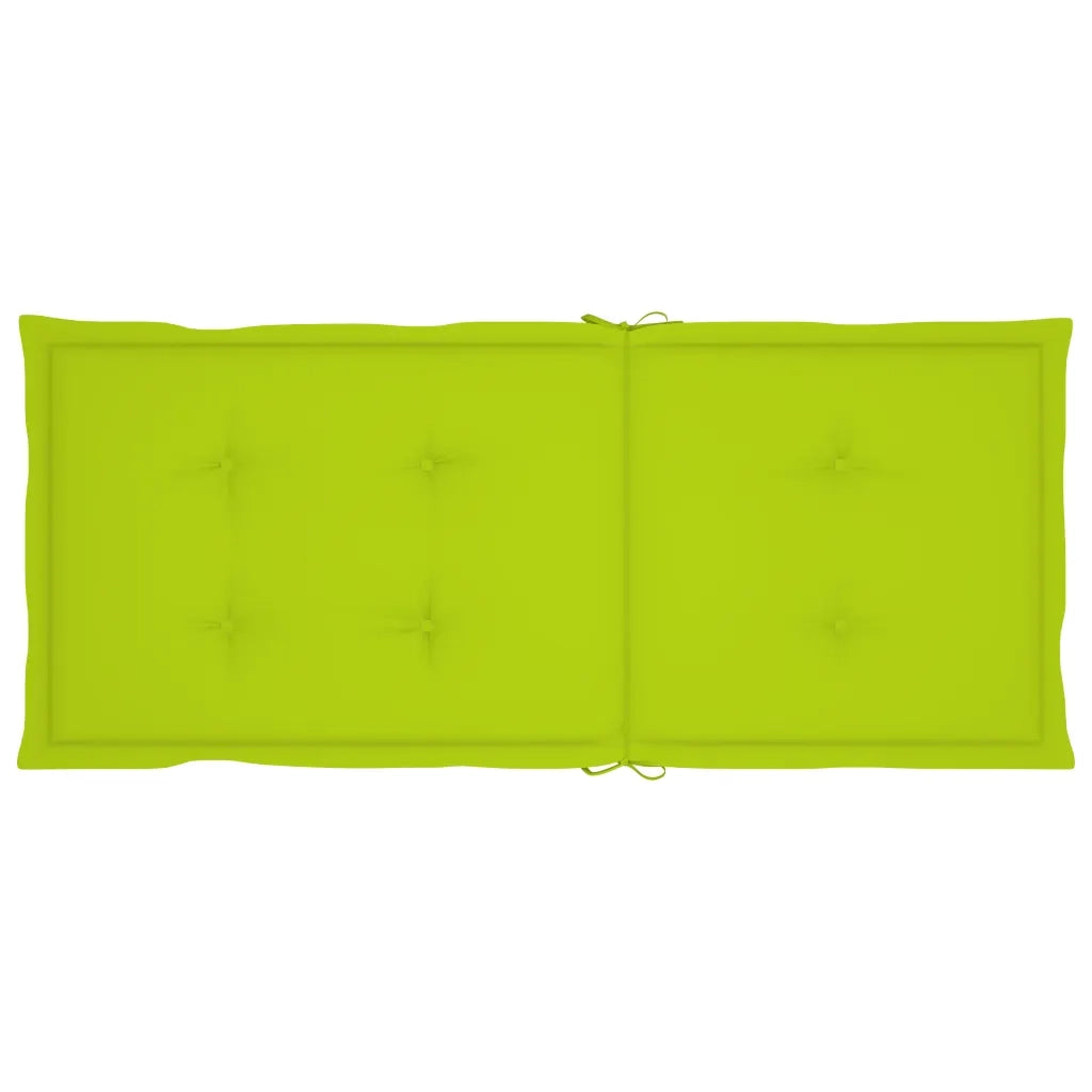 Sedie da Giardino Reclinabili 4 pz con Cuscini Massello Acacia 3065388
