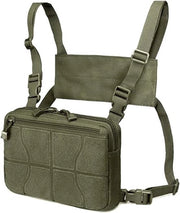 Kit da Riconoscimento Tattico - Borsa con Molle e Sacchetto EDC - Borsa Multifunzionale per Esterno