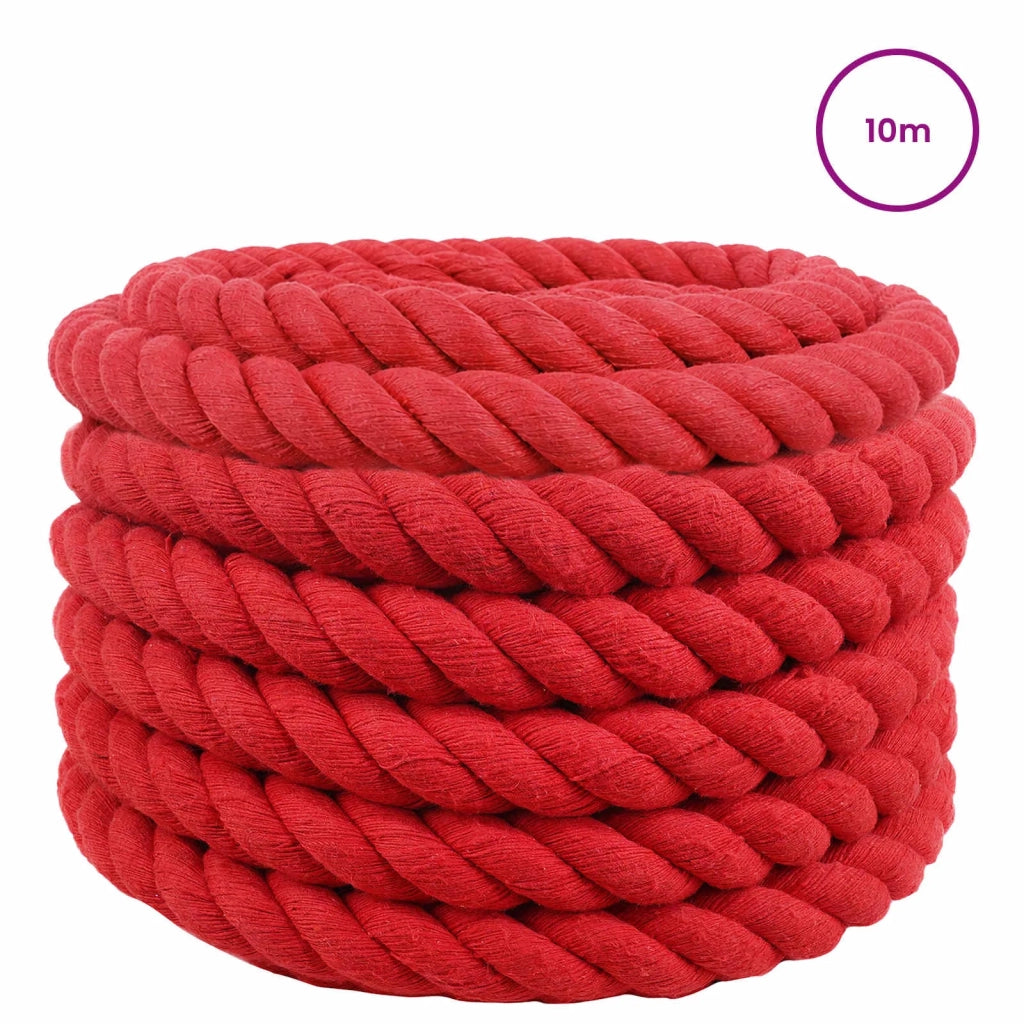 Corda Rosso 4 x 4 x 1000 cm Cotone 42011934
