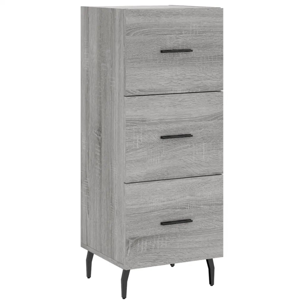 Credenza Grigio Sonoma 34,5x34x180 cm in Legno Multistrato 3198871