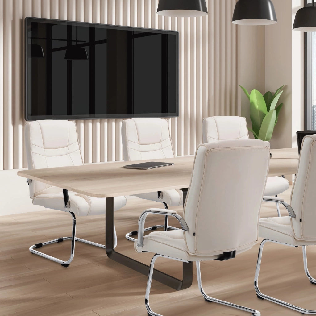 Set di 2 sedie Attila crema
