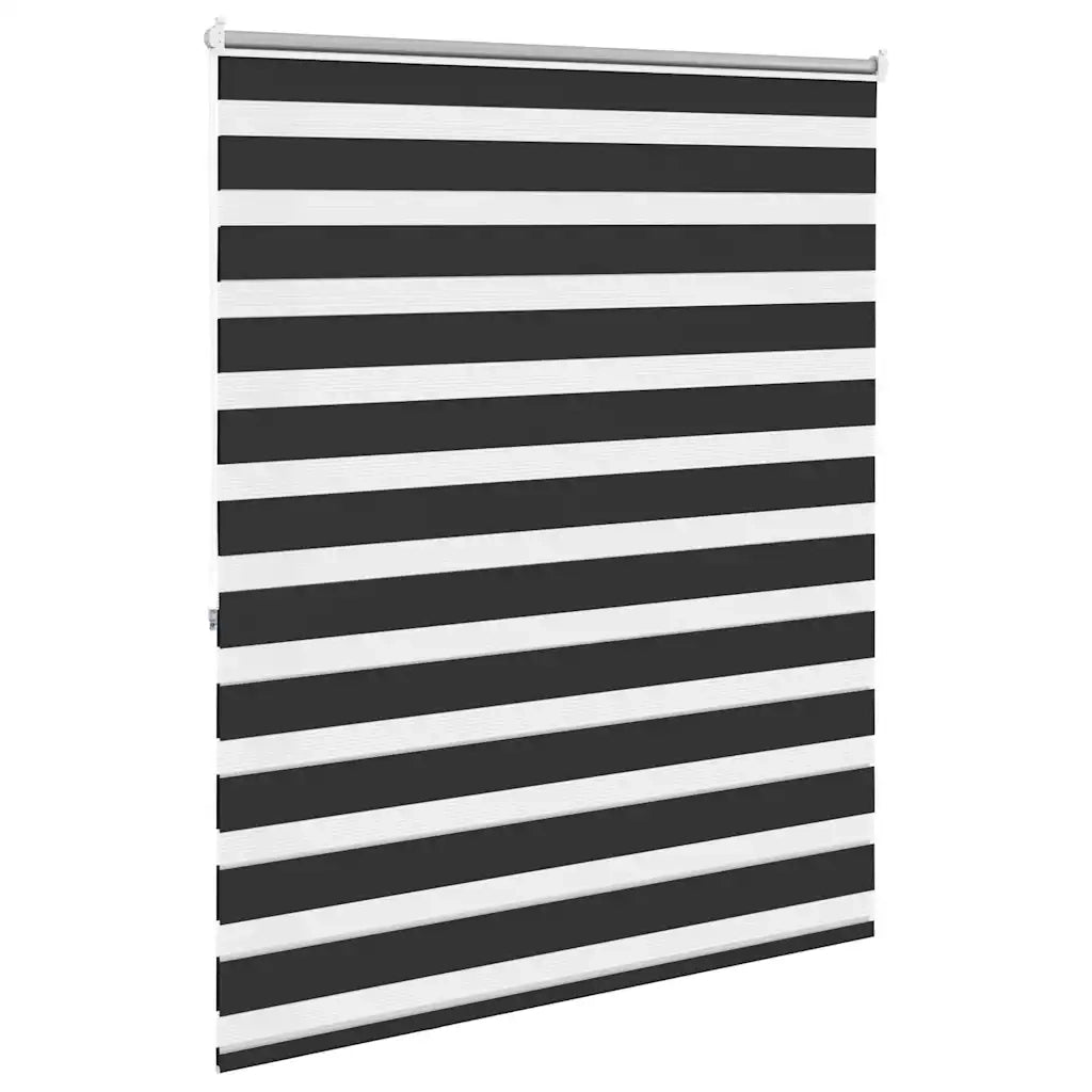 Tenda a rullo oscurante zebra 140x175cm nera cod mxl 78436