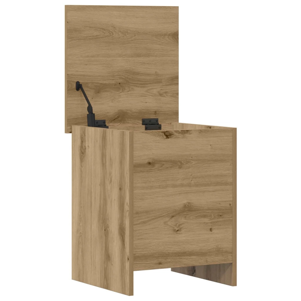 Cassa di stoccaggio Rovere Artigianale 40 x 40 x 50 cm 8011250