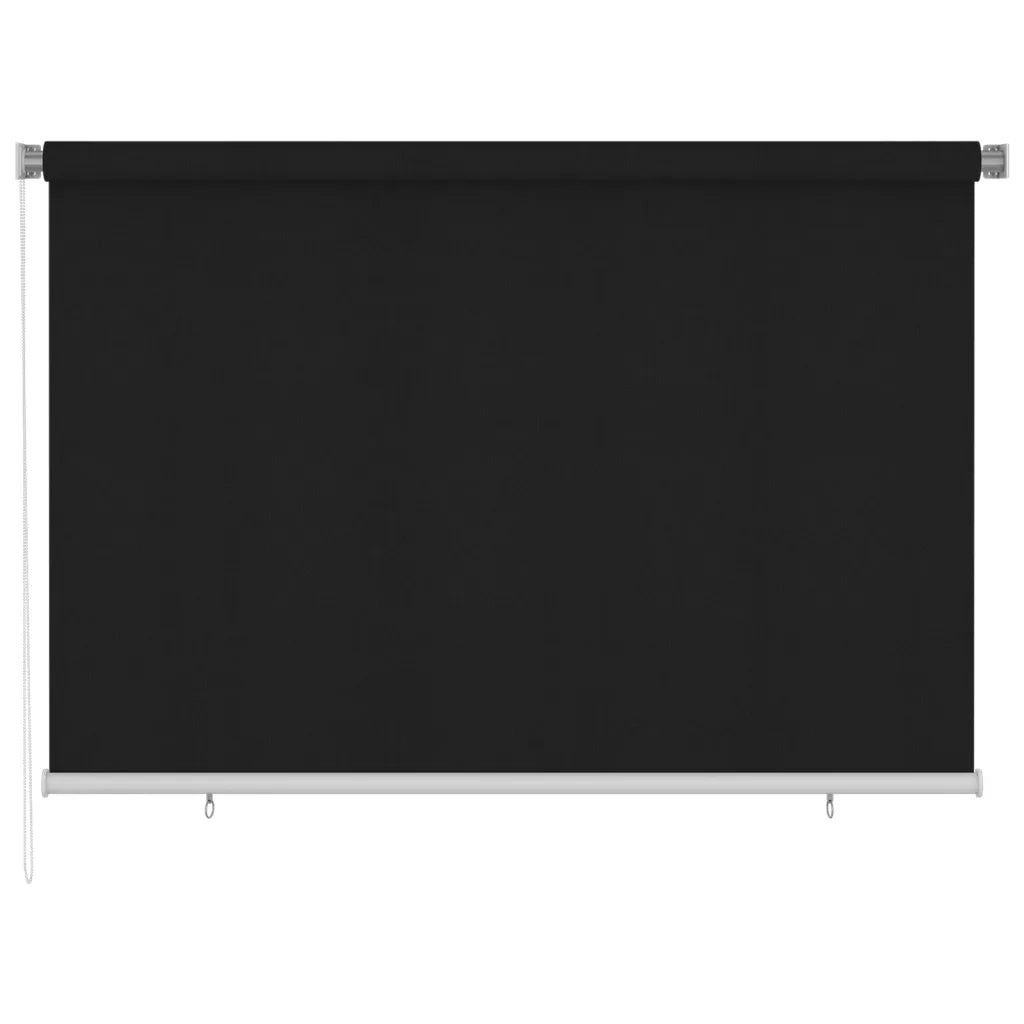 Tenda a Rullo per Esterni 220x140 cm Nera cod mxl 68280