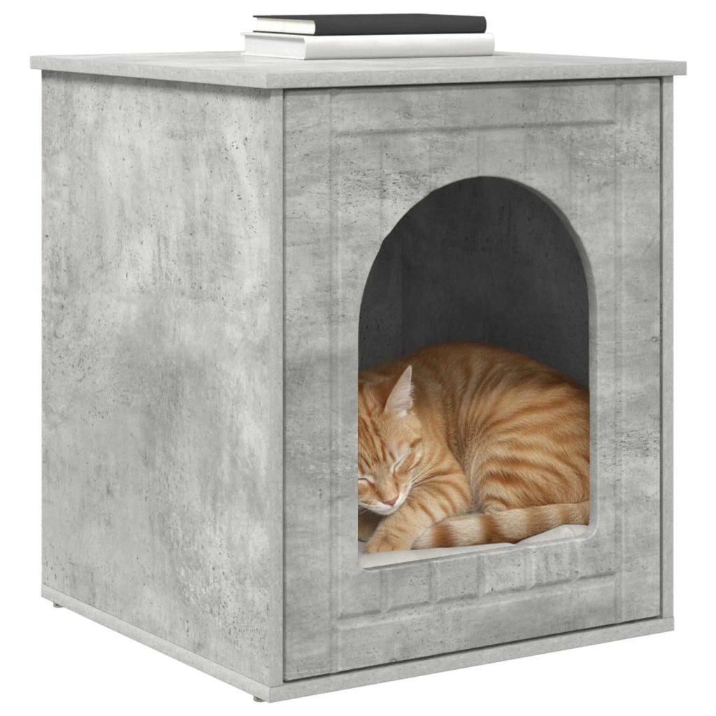 Casa per Gatti Calcestruzzo 53 x 52 x 62 cm Legno multistrato 8000710