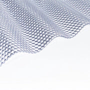Lastra Policarbonato Corrugato Compatto Goffrato Sezione 76/18 Diamante 1045x2000 Spessore 2.5 mm