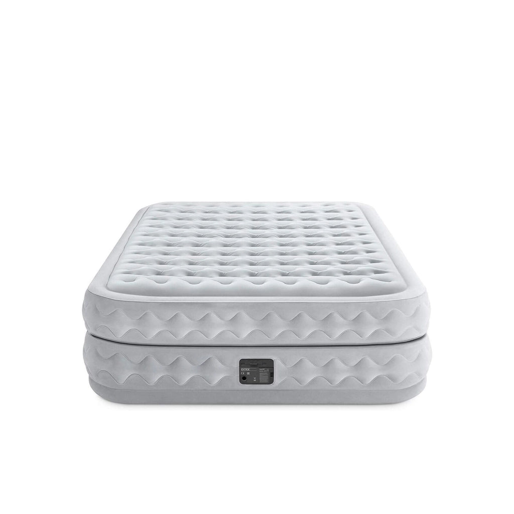 Intex Materasso Dura Beam Supreme Tecnologia Fiber-Tech Q Con Pompa Elettrica