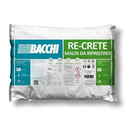 Bacchi re-crete malta cementizia tixotropica fibrorinforzata antiritiro 18 kg