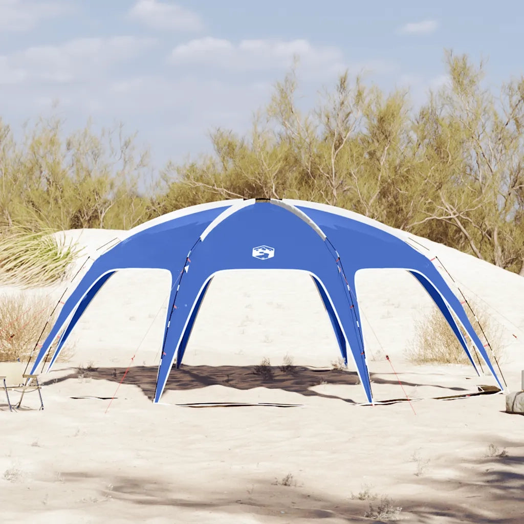 Tenda per Feste-Tenda da campeggio Azzurra Impermeabile 359641