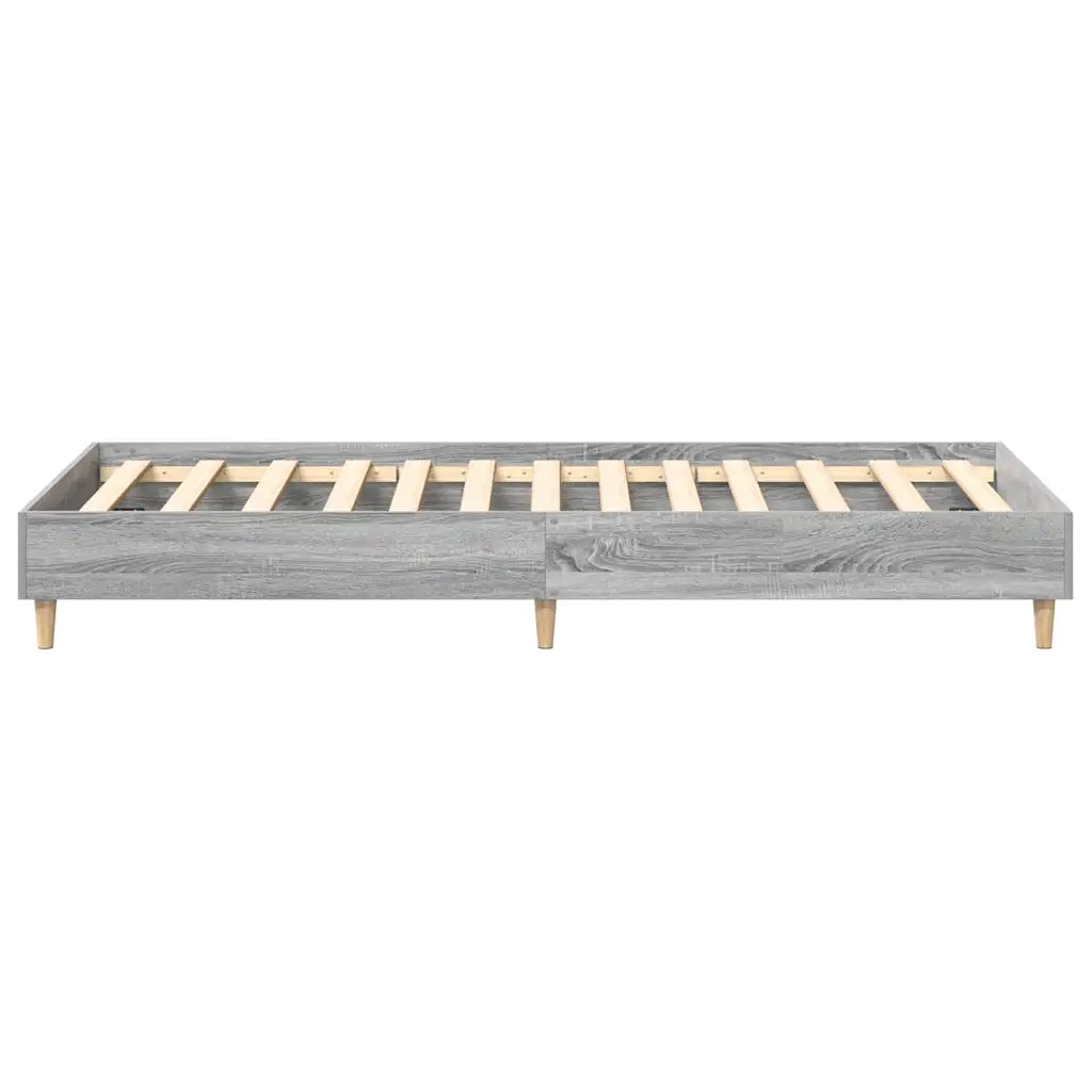 Giroletto senza Materasso Grigio Sonoma 75x190 cm in Truciolato 861098