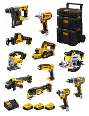 DeWALT Kit DWK1100 (DCD796+DCH273+DCG405+DCF887+ DCF894+DCS331+DCS391+DCS355+DCP580+DCS369+DCL050+ 3x5,0Ah + DCB115 +Caddy 3en1)