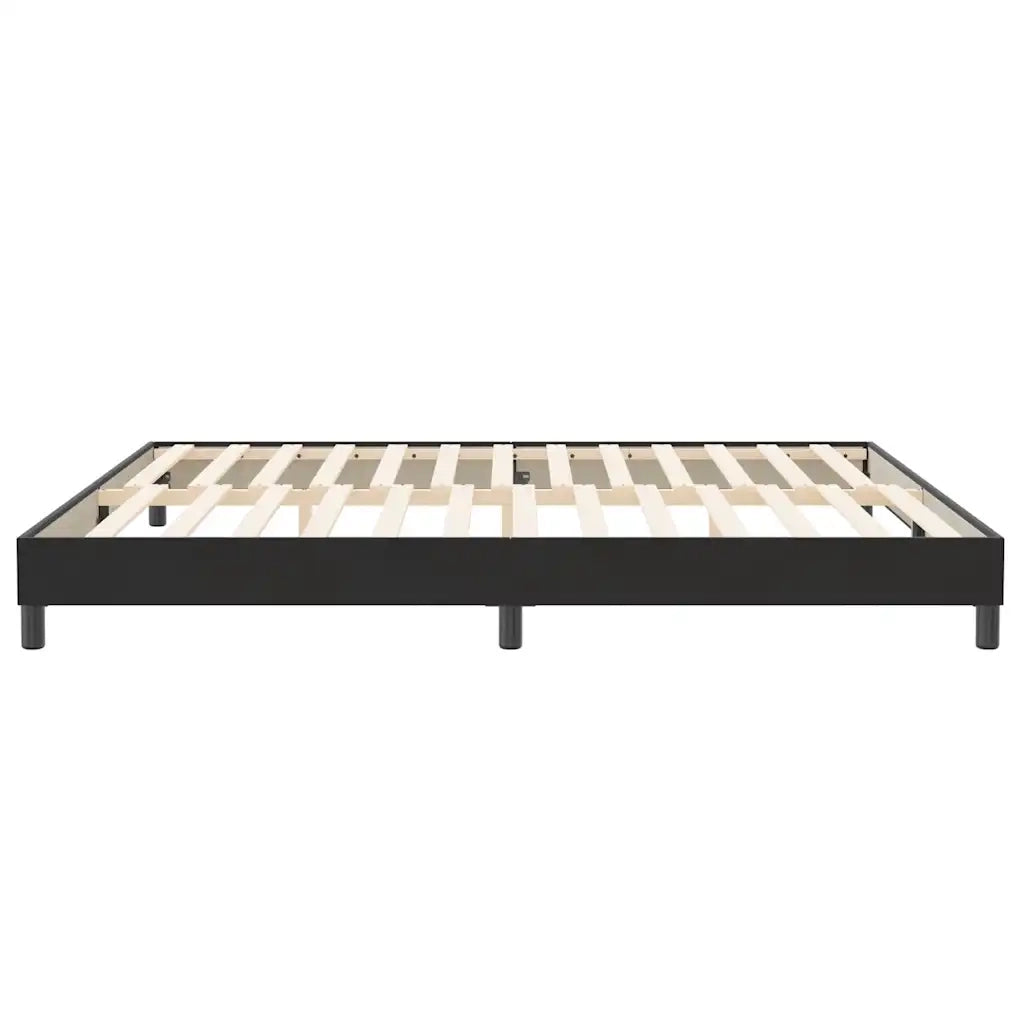 Giroletto senza Materasso Nero 200x210 cm in Velluto 4101375