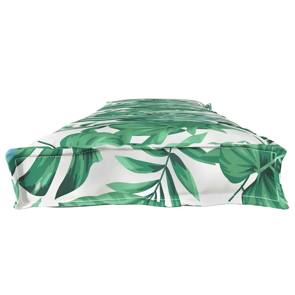Cuscino per pallet Floreale Motivo Foglia Verde 180 x 40 x 8 cm 42001676